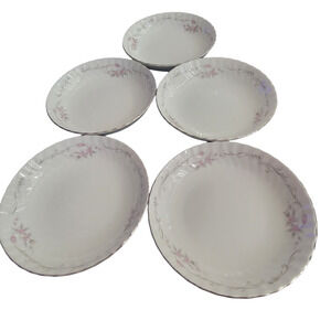 Gold Standard Fruit Bowl Quality Porcelain China Made in Japan MCM Set of 5